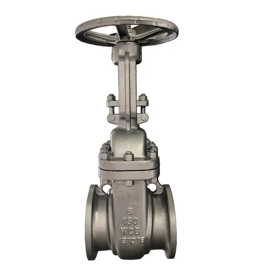 ANSI Carbon Steel Wcb Cast Steel Flanged Rising Stem Gate Valve